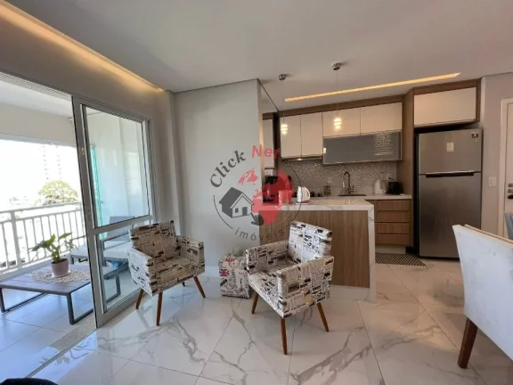 Imagem Lindo e aconchegante apartamento à venda localizado na Vila Apiai, Santo André, com 2 dormitórios, sendo 1 suíte, 3º dormitório reversível, 2 vagas, 75m².