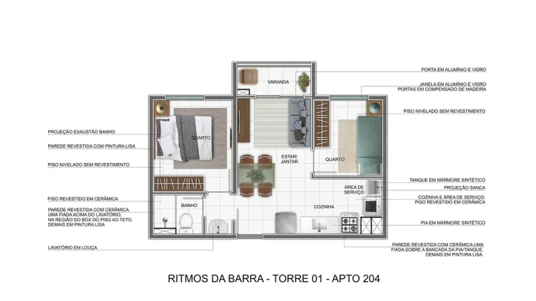 Imagem Apartamento Barra Funda - 35M², 2 Dorms, Lazer Completo