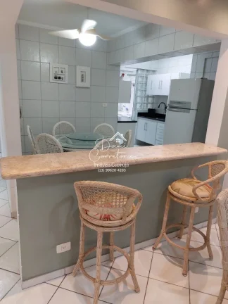 Imagem Oportunidade Única! Apartamento à venda em Guarujá-SP, Pitangueiras. 3 quartos, 1 suíte, 2 salas, 3 banheiros, 2 vagas e 100m².