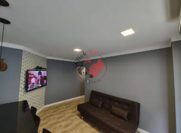 Imagem Apartamento Mobiliado 300m2 da Praia , 2 dorm, 1 vagas, 78 m2, bairro Canto do Forte, Praia grande
