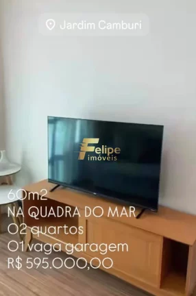 Imagem ACONCHEGANTE APARTAMENTO DE 02 QUARTOS COM VISTA MAR, EM JARDIM CAMBURI, VITÓRIA/ES!