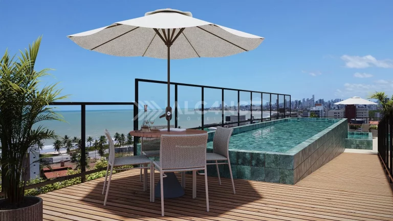 Imagem Apto - 2 Quartos - 1 Suíte - 63,36 m² - Intermares, Cabedelo/PB