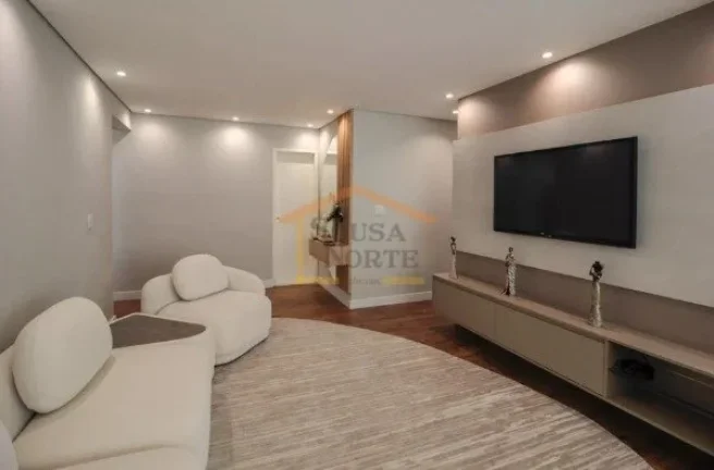 Imagem Apartamento mobiliado, 86 m², 2 dormitórios, sendo 2 suítes, 3 banheiros, varanda, armários plan...