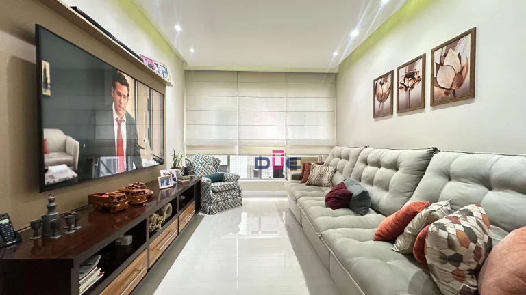 Imagem Apartamento com 3 dormitórios à venda, 120 m² por R$ 950.000 - Embaré - Santos/SP