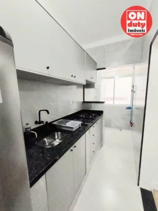 Imagem Studio com 1 quarto à venda, 35 m² por R$ 254.400 - Centro - São Vicente/SP