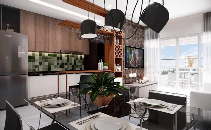 Imagem Apartamento com 2 dorms, Centro, Guarujá - R$ 666 mil, Cod: 1543