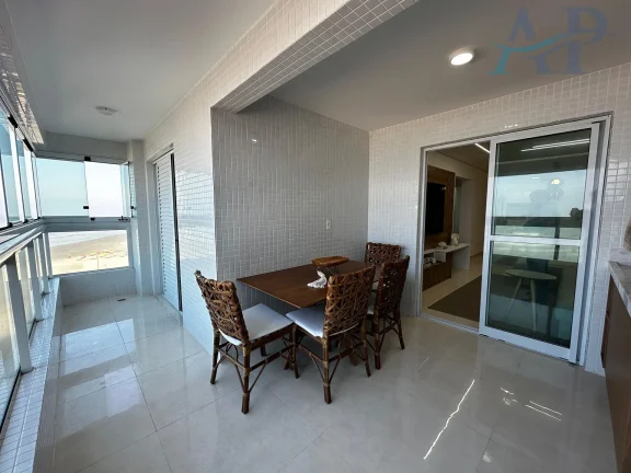 Imagem Apartamento Frente Mar em Praia Grande com 3 Dormitórios