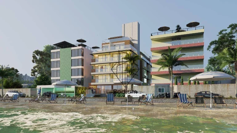 Imagem Flats na Cobertura com área privativa e vista mar a beira mar da praia de Cabo Branco - CO0136