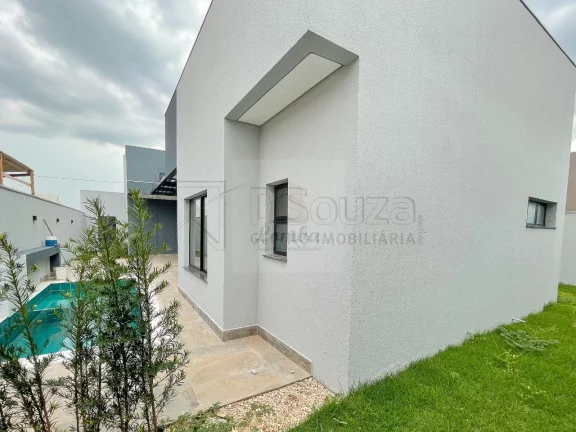 Imagem Residência de luxo com 3 suítes em condomínio exclusivo no Mirante do Pary, Várzea Grande-MT - 179m² - 4 vagas.