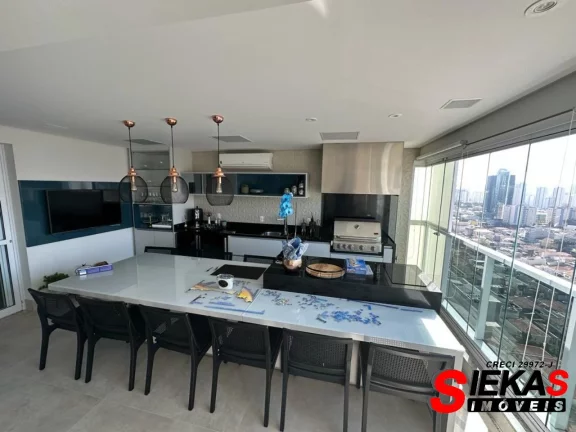 Imagem Imperdível: Apartamento à venda em São Paulo-SP, Vila Regente Feijó! 3 quartos, 3 suítes, 2 salas, 4 banheiros, 4 vagas de garagem, 165m².
