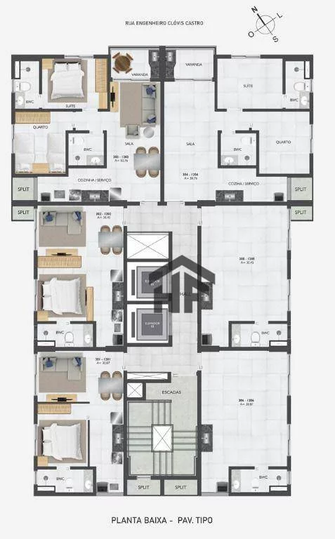 Imagem Apartamento com 1 Quarto à Venda, 30 m² em Parnamirim - Recife