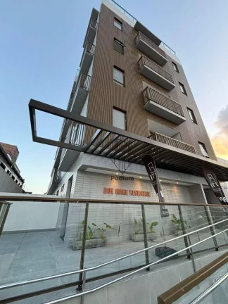 Imagem Apartamento com varanda / sacada e elevador a 50m do mar da praia de Intermares - AP2280