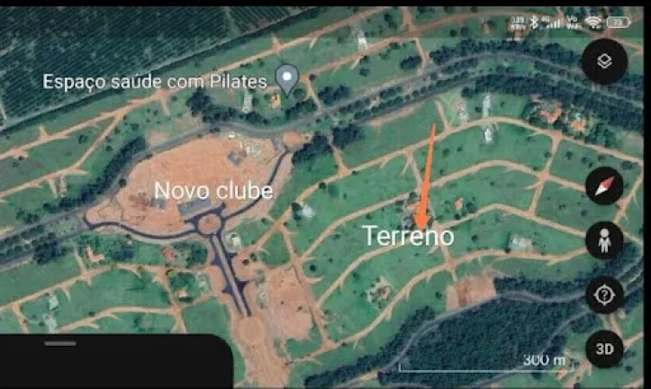 Imagem Terreno à venda, 600 m² por R$ 60.000 - Santa Bárbara Resort Residence - Águas de Santa Bárbara/SP