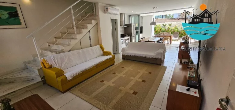 Imagem Casa a venda em Juquehy condomínio, 3 suítes, 700metros da praia, 1 vagas, piscina coletiva 140m² de área construída| Juquehy Imobiliária