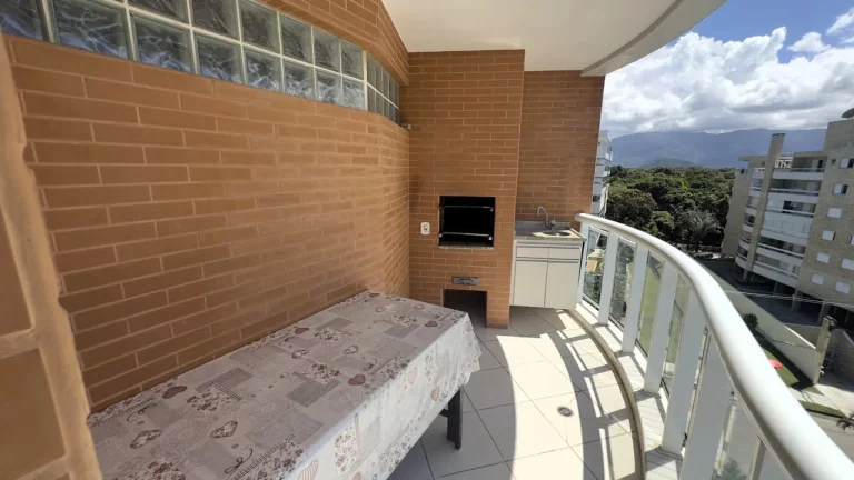Imagem Apartamento pé na areia à venda em Riviera de São Lourenço Módulo 07: 2 vagas, 2 dormitórios, 1 suíte, 68m² - Varanda gourmet