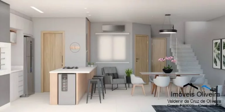 Imagem Sobrado 2 Quartos + 1 Suíte Cond. Residencial Country Villas R$ 807.000,00