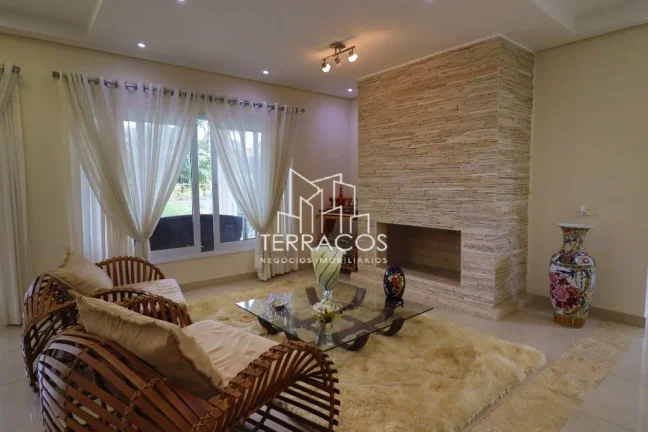 Imagem CASA À VENDA COM PISCINA, 3 SUÍTES, 650M² AC, NO CONDOMINIO INHANDJARA - ITUPEVA/SP