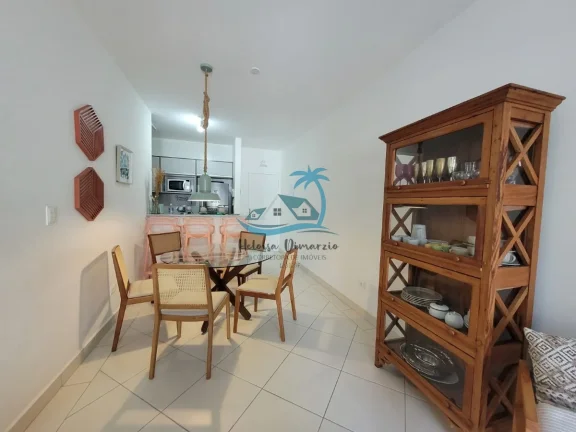 Imagem Apartamento mobiliado com 2 dormitórios e varanda gourmet a venda a 400 metros da orla de Itaguá em Ubatuba.