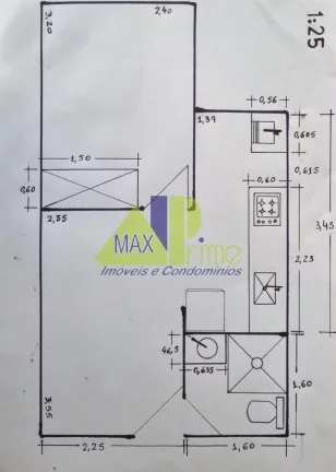 Imagem APARTAMENTO 26,14M²/01 DORMITÓRIO/SALA/SEM VAGA