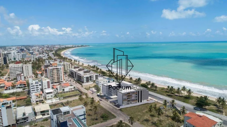Imagem Apartamento térreo com área gourmet privativa em L a beira mar da praia de Intermares - AP2781.