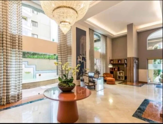 Imagem Flat para aluguel possui 33 metros quadrados com 1 quarto em Vila Olímpia