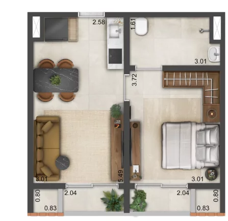 Imagem APARTAMENTO RESIDENCIAL em São Paulo - SP, Pinheiros