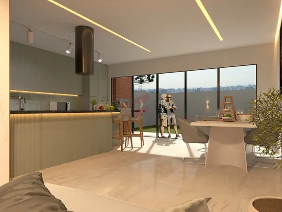 Imagem SOBRADO TRIPLEX com 3 dormitórios à venda por R$ 1.250.000,00 no bairro Vale Da Boa Esperanca - PINHAIS / PR