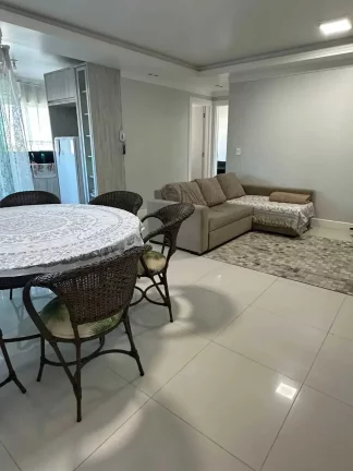 Imagem Apartamento mobiliado com 2 dormitórios sendo 1 suíte e 1 vaga de garagem em Perequê -Porto Belo