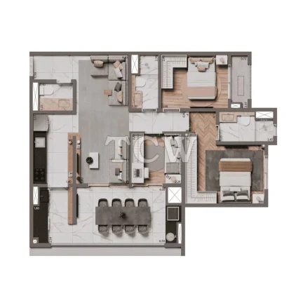 Imagem Apartamento à venda no bairro Brooklin - São Paulo/SP, Zona Sul