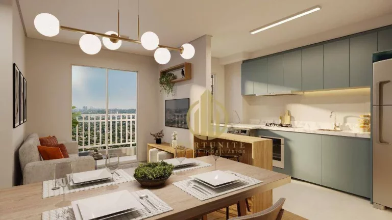 Imagem Apartamento com 2 dormitórios à venda, 47 m² por R$ 269.000,00 - Guaporé - Ribeirão Preto/SP