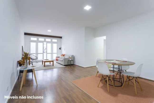 Imagem Apartamento 129M² Reformado, 3Q, 1 Suíte, 2 Banheiros, 1 Vaga, Varanda, Portaria 24h, Sol da Tarde.