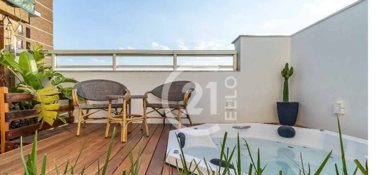 Imagem Charmosa cobertura no Itaim - 244m²