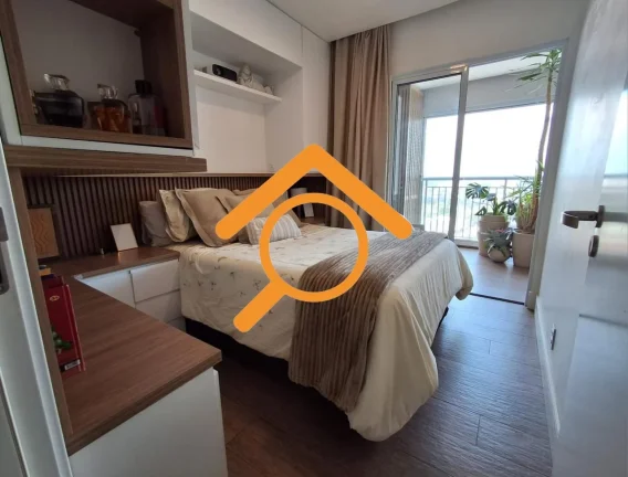 Imagem Apartamento à venda em São Paulo-SP, bairro Santo Amaro! 2 quartos, 2 salas, 1 banheiro, 1 vaga de garagem. Condomínio Choice Santo Amaro.