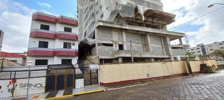 Imagem Apartamento à venda, 80 m² por R$ 485.000,00 - Aviação - Praia Grande/SP