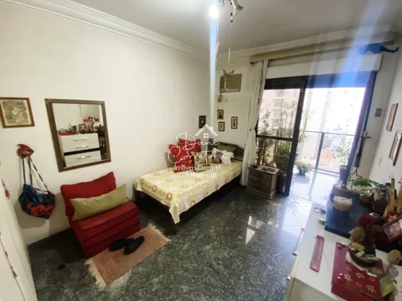 Imagem Apartamento de Alto Padrão à Venda em Guarujá-SP, Pitangueiras: 2 Quartos, 1 Suíte, 2 Salas, 3 Banheiros, 2 Vagas, 100m².