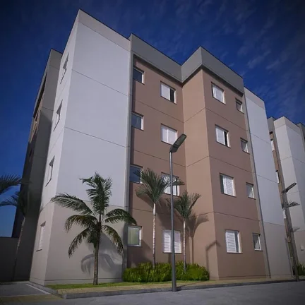 Apartamentos na planta Residencial Vista River
