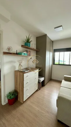 Imagem Apartamento, 1 ou 2 Dormitórios (1 suíte), 58m², Vision Colinas.