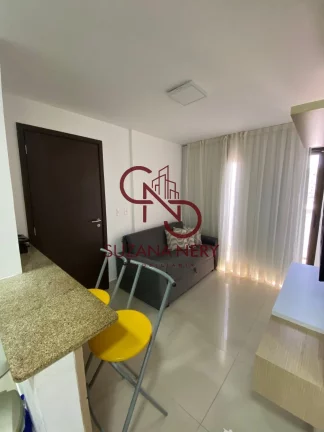 Imagem Flat vista mar mobiliado em Ponta Negra