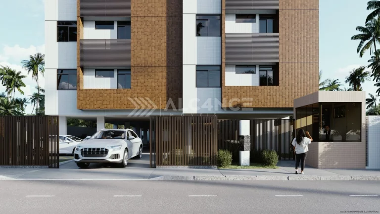 Imagem Apto - 3 Quartos - 1 Suíte - 78,53 m² - Ponta de Matos, Cabedelo/PB