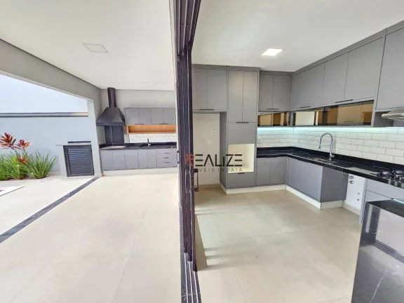 Imagem Casa moderna com 3 suítes e escritório à venda, 193 m² por R$ 1.640.000 - Condomínio Fechado - Indaiatuba/SP
