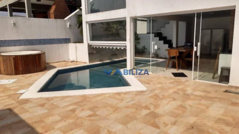 Imagem Sobrado com 4 dormitórios, 380 m² - venda por R$ 2.200.000,00 ou aluguel por R$ 16.100,00/mês - Arujázinho IV - Arujá/SP