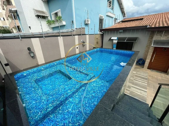 Imagem Casa térrea, 4 dormitórios (2 suítes), 3 vagas. Jd Flórida, Jacareí.