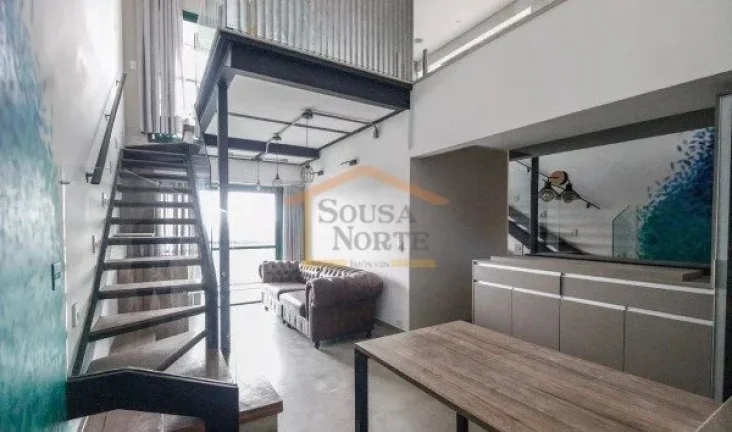 Imagem Cobertura 150m², 2 pavimentos, 3 dormitórios, 3 banheiros, armários planejados, sala de estar, sa...