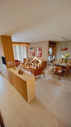 Imagem apartamento de 90m c/3 dormitórios (1 suíte) terraço gourmet,1 vaga,Coworking,Solarium,Brinquedoteca,Fitness,gourmet,Churrasqueira,piscinas,recreação