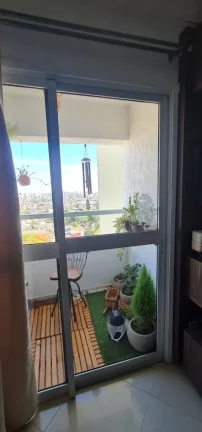 Imagem Apartamento mobiliado para locação em Santo André-SP, Vila Príncipe de Gales: 2 quartos, 1 banheiro, 1 vaga de garagem, 50,00 m²