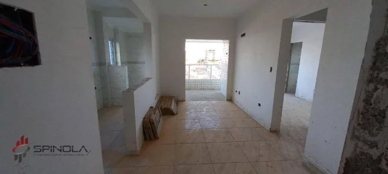 Imagem Apartamento com 2 dormitórios à venda, 62 m² por R$ 437.000,00 - Vila Guilhermina - Praia Grande/SP