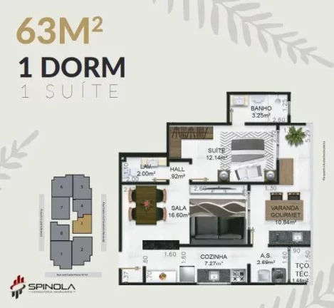 Imagem Apartamento com 2 dormitórios à venda, 97 m² por R$ 523.000,00 - Vila Caiçara - Praia Grande/SP