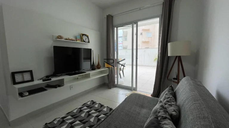 Imagem APARTAMENTO PRAIA GRANDE com 2 dormitórios sendo 1 suíte,1 vaga de garagem,varanda gourmet com churrasqueira,sala 2 ambientes