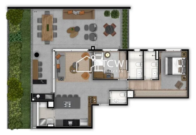 Imagem Apartamento à venda no bairro Brooklin - São Paulo/SP, Zona Sul