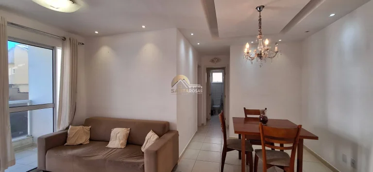 Imagem ALUGO APARTAMENTO MOBILIADO DE 2/4 COM SUÍTE, EM CONDOMÍNIO FECHADO – IPITANGA, LAURO DE FREITAS/BA
